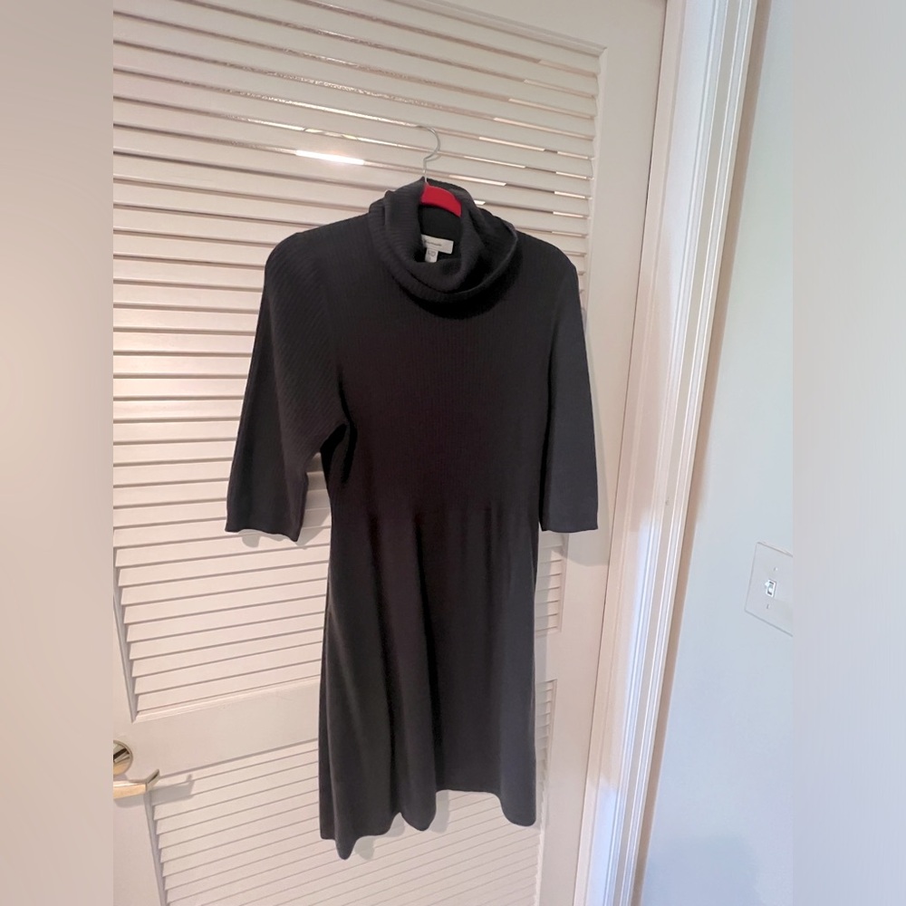 Stunning and 100% cashmere dress, size large but fits more like a medium